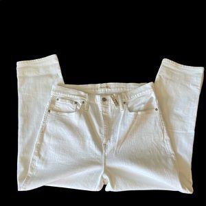 Madewell White Jeans new with tags